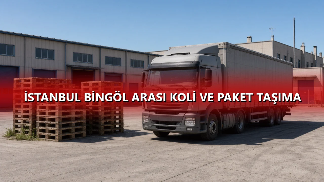 İstanbul Bingöl Arası Koli ve Paket Taşıma