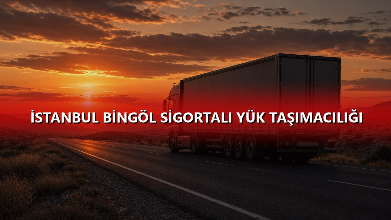 İstanbul Bingöl Sigortalı Yük Taşımacılığı